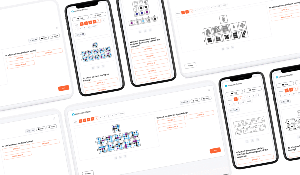 تقييم اختبارات التفكير التخطيطي للمرشحين