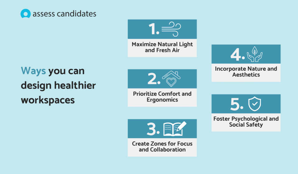 Ways you can design healthier workspaces