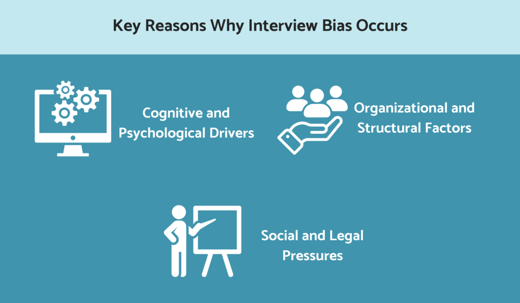 Key reasons why interview bias occurs