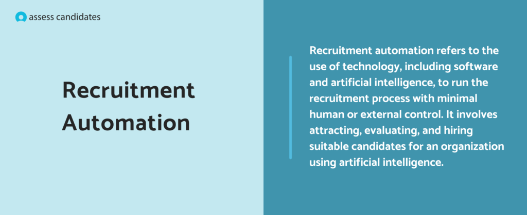 What is recruitment automation