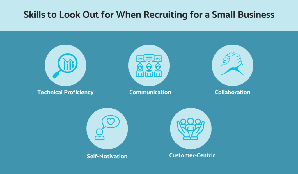 Skills to look out for when recruiting for a small business