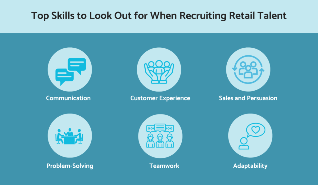 Top skills to look out for when recruiting retail talent