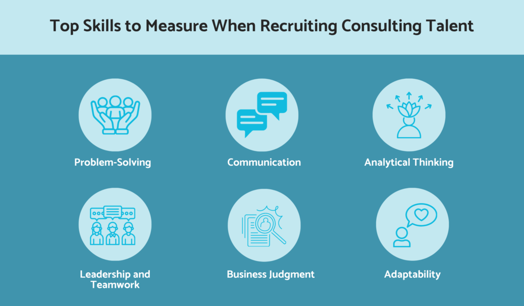 Top skills to measure when recruiting consulting talent